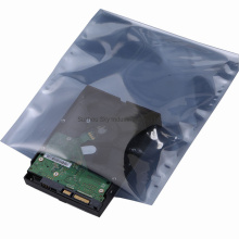 Silver ESD Static Shielding Bags with Ziplock for Packaging 3.5inch Hard Disk